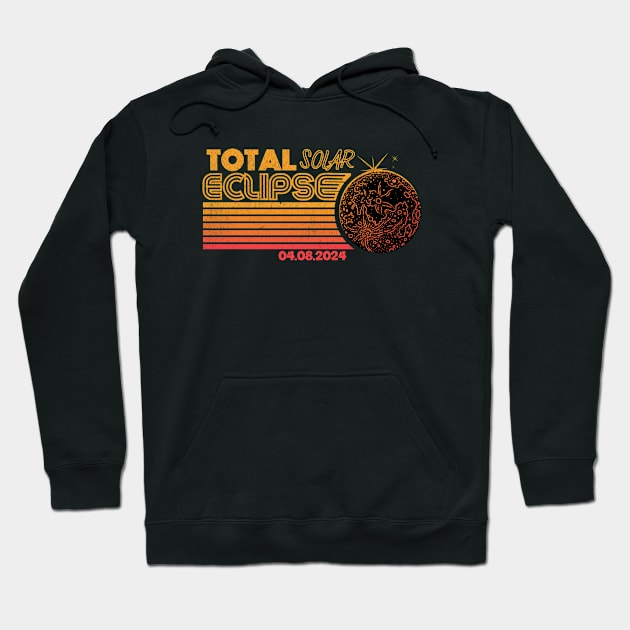 Ttotal Solar Eclipse Hoodie by Myartstor 